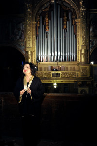 Antonella Ruggiero 2015 in the cathedral of Cremona